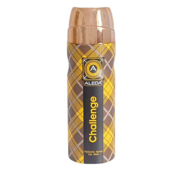 Aleda Challenge Deodorant Spray for Men - 200 ml
