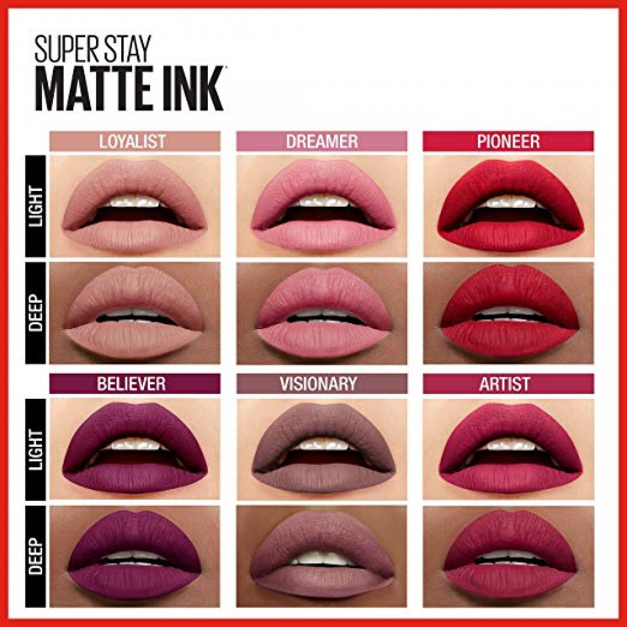 Maybelline Superstay Matte Ink Liquid Lipstick