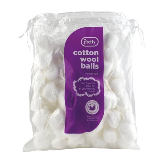 Pretty Cotton Wool Balls | 100 Balls