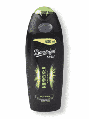 Barnangen Man shower gel bottle on a white background