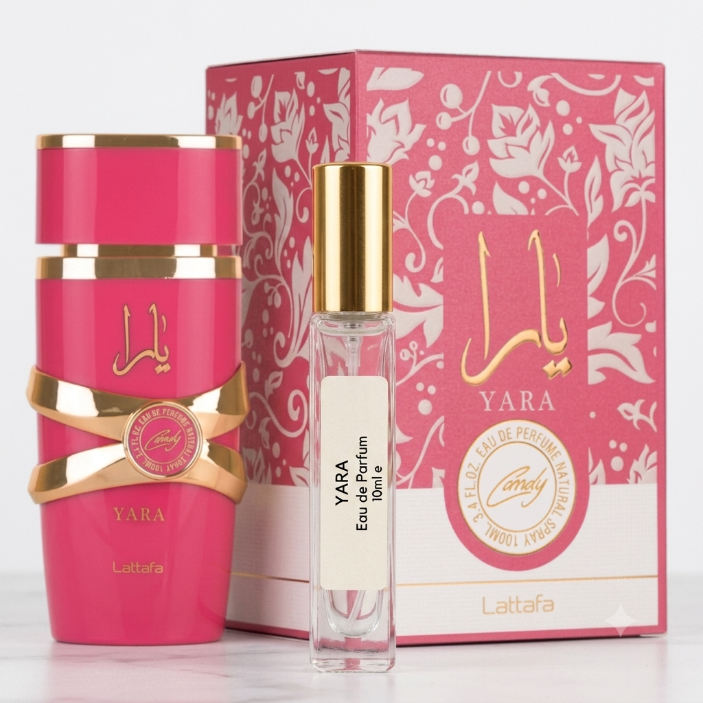 Lattafa YARA Candy Perfume Decant | 10ml Travel Size