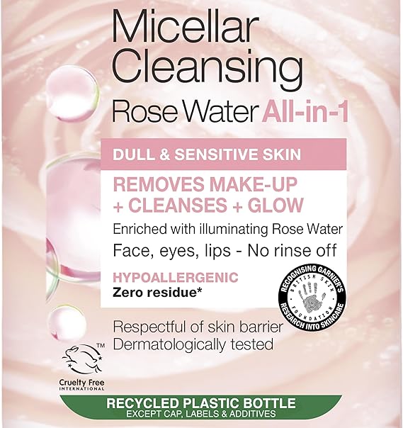 Garnier SkinActive Micellar Cleansing Rose Water All-in 1 | 400ml