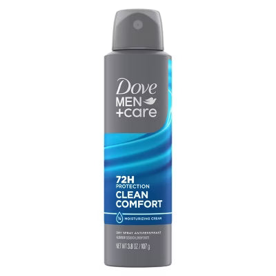 Dove Men +Care Clean Comfort 72H Antiperspirant Deodorant Spray | 250ml