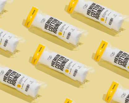 Msmetics Premium Cotton Rounds | 100 Pads