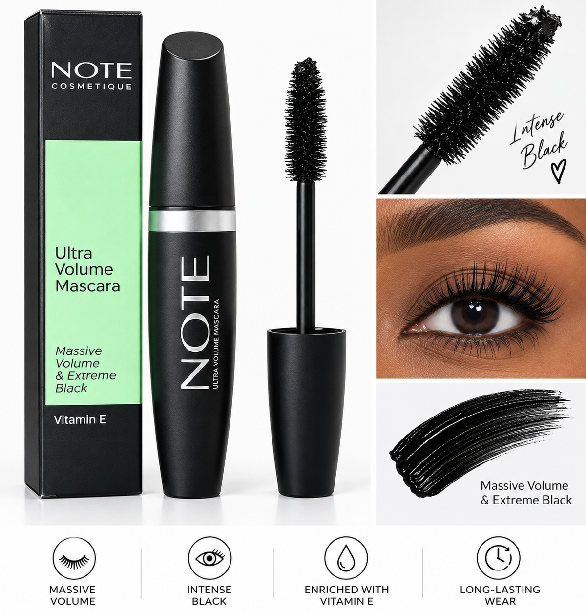 NOTE Cosmetics Ultra Volume Mascara