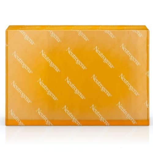 Neutrogena product packaging with a yellow background