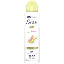 Dove Go Fresh Grapefruit and Lemongrass 48H Antiperspirant Deodorant | 250ml
