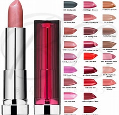 Maybelline Color Sensational Lipsticks