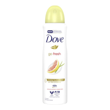 Dove Go Fresh Grapefruit and Lemongrass 48H Antiperspirant Deodorant | 250ml