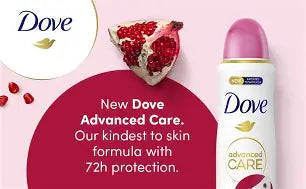 Dove Advanced Care Pomegranate & Lemon Verbena 72H Antiperspirant Deodorant | 250ml