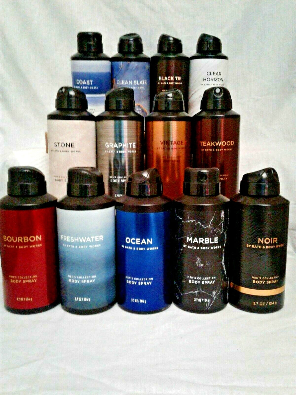 Bath and Body Works MEN'S COLLECTION BODY SPRAYS
