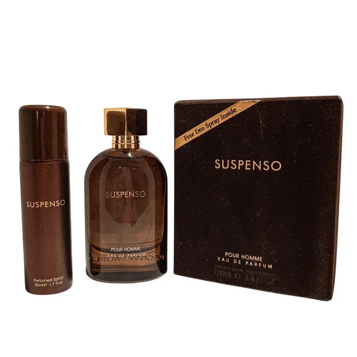 Fragrance World Suspenso Pour Homme with Free Deo | EDP - 100ml
