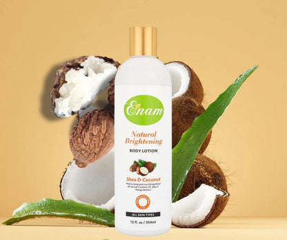 Enam Natural Radiance Shea & Coconut Body Lotion | 500ml