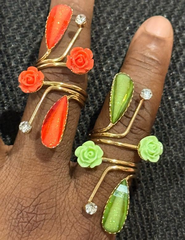 Bloomvine Statement Wrap Ring – Stainless Steel | SFLTrends