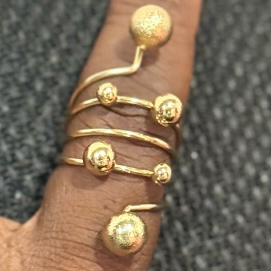 Orbit Luxe Wrap Ring – Stainless Steel | SFLTrends