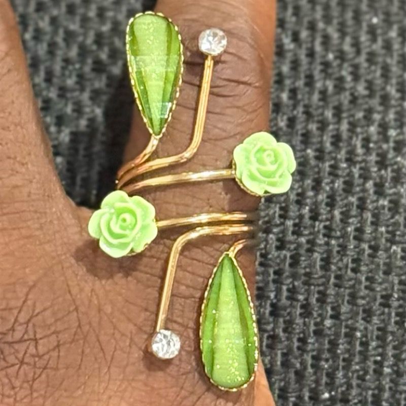 Bloomvine Statement Wrap Ring – Stainless Steel | SFLTrends